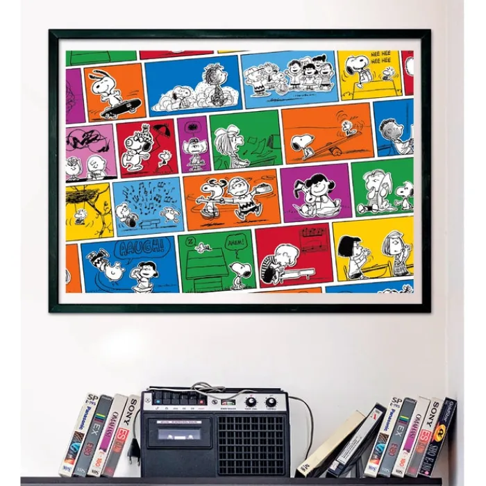 Clementoni Football|Vintage|Peanuts - 1000 pièces