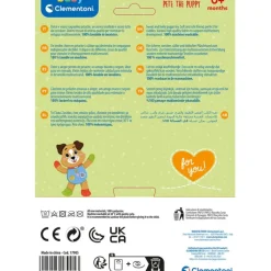 Clementoni Peluches|Peluche Chien - Pete the Puppy