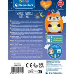 Clementoni Peluches|Peluche Twinkle Twinkle - Renard