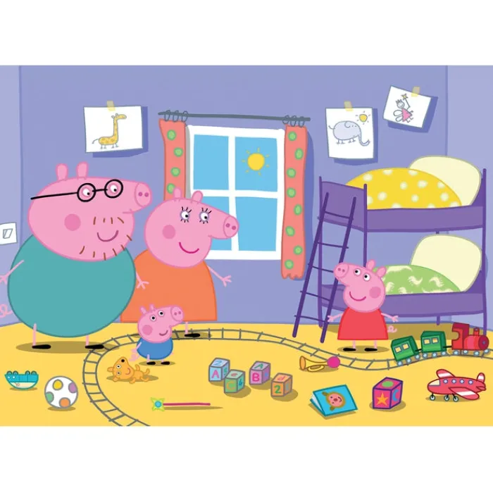 Clementoni Cartes|Autres Personnages|Peppa Pig - 60 pièces