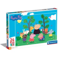 Clementoni Autres Personnages|Cartes|Peppa Pig - 24 pièces