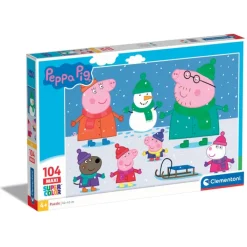 Clementoni Cartes|Autres Personnages|Peppa Pig - 104 pièces