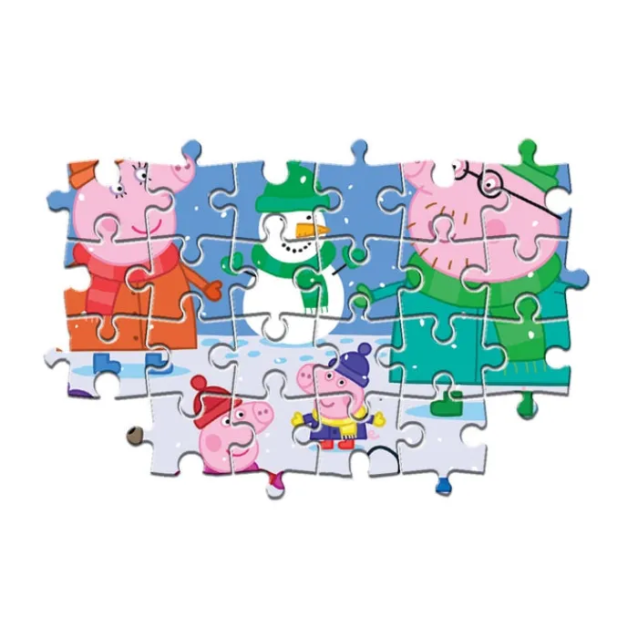 Clementoni Cartes|Autres Personnages|Peppa Pig - 104 pièces