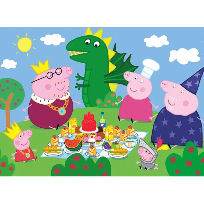 Clementoni Football|Personnages Disney|Peppa Pig - 60 pièces