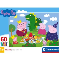 Clementoni Football|Personnages Disney|Peppa Pig - 60 pièces