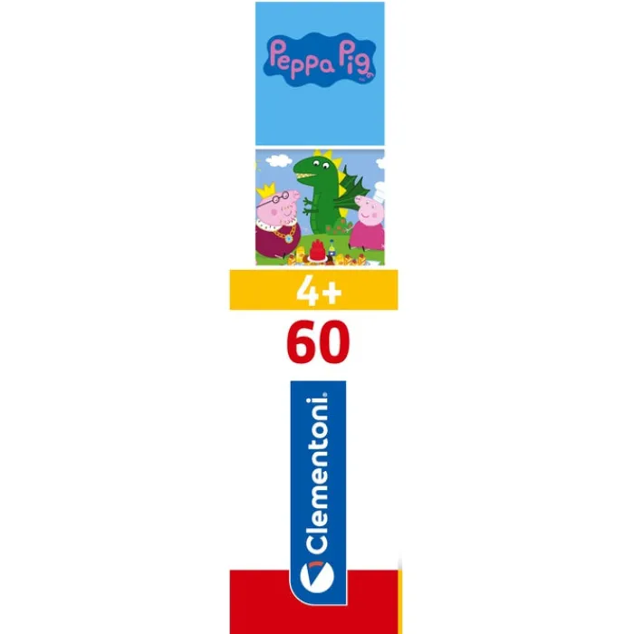Clementoni Football|Personnages Disney|Peppa Pig - 60 pièces