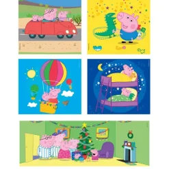 Clementoni Autres Personnages|Cartes|Peppa Pig - 1x60 + 2x48 + 4x30 + 3x18 pièces
