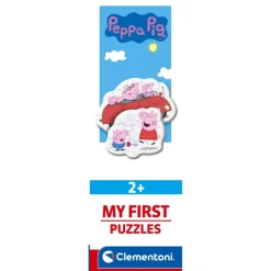 Clementoni Cartes|Autres Personnages|Peppa Pig - 1x3 + 1x6 + 1x9 + 1x12 pièces