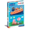 Clementoni Cartes|Autres Personnages|Peppa Pig - 2x20 pièces