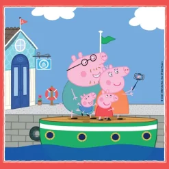 Clementoni Personnages Disney|Cartes|Peppa Pig - 3x48 pièces