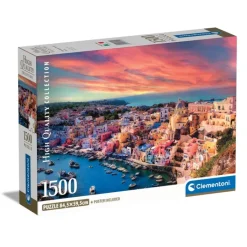 Clementoni Football|Vintage|Picturesque Procida Island - 1500 pièces