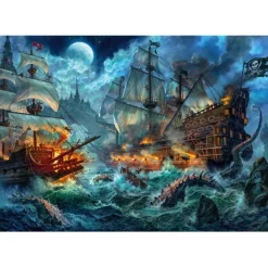 Clementoni Football|Vintage|Pirates Battle - 6000 pièces