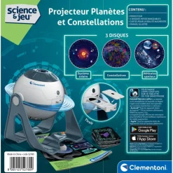 Clementoni Science Classique|Projecteur Planètes et Constellations