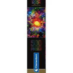 Clementoni Color Boom|Football|Psychedelic Jungle Sunrise - 500 pièces