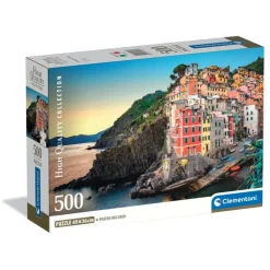 Clementoni Football|Vintage|Riomaggiore Coast - 500 pièces
