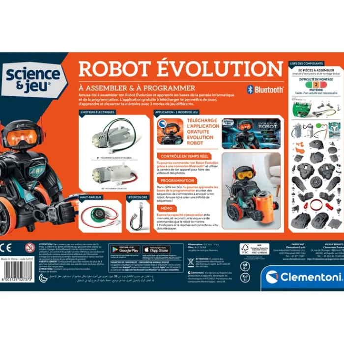Clementoni Robot|Robot Évolution