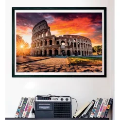 Clementoni Football|Vintage|Roman Sunset - 1000 pièces