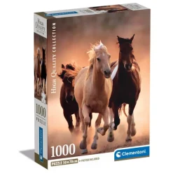 Clementoni Football|Vintage|Running Horses - 1000 pièces