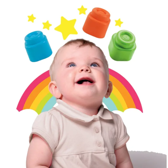 Clementoni Cubes Souples Clemmy|Sac souple 20 cubes Clemmy