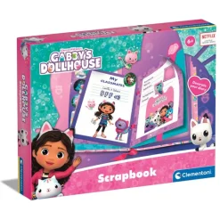 Clementoni Jeux Créatifs|Scrapbook - Gabby et la maison magique