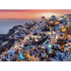 Clementoni Football|Vintage|Shades Of Santorini - 1000 pièces