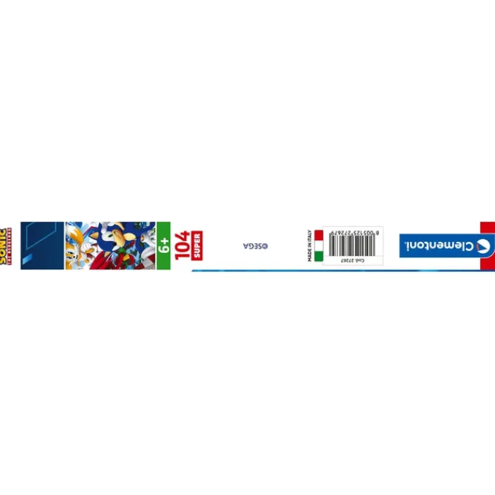 Clementoni Football|Vintage|Sonic - 104 pièces