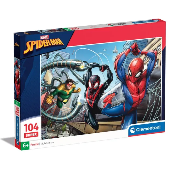 Clementoni Cartes|Spiderman - 104 pièces