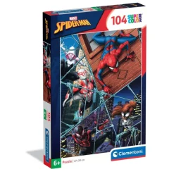 Clementoni Cartes|Spider-Man - 104 pièces