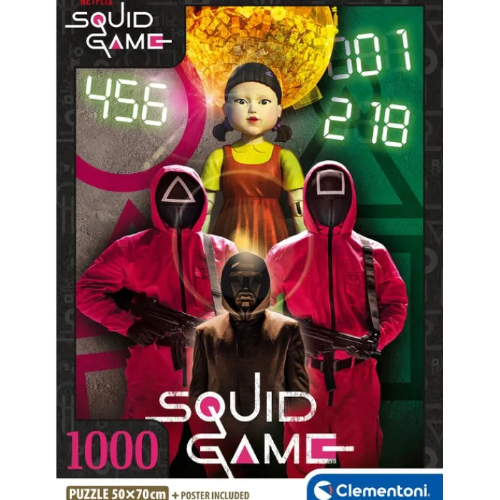 Clementoni Football|Vintage|Squid Game 2 - 1000 pièces