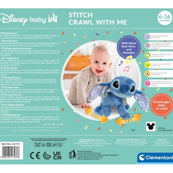 Clementoni Premiers Pas|Stitch, marche avec moi