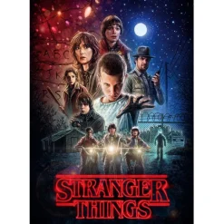 Clementoni Football|Vintage|Stranger Things - 1000 pièces