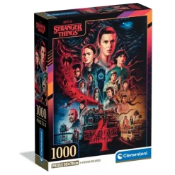 Clementoni Football|Vintage|Stranger Things - 1000 pièces