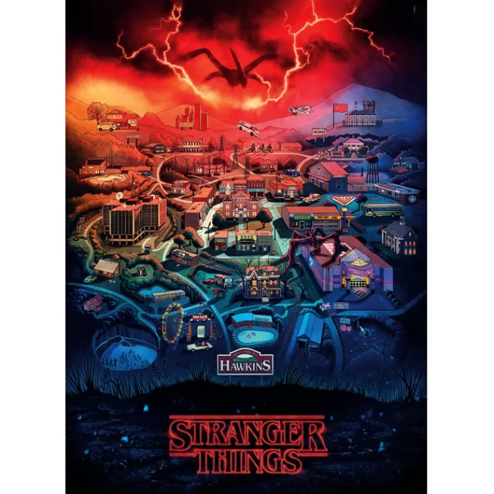 Clementoni Cartes|Autres Personnages|Stranger Things - 300 pièces