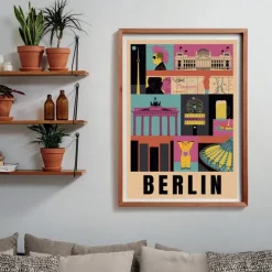 Clementoni Football|Vintage|Style In The City - Berlin - 1000 pièces