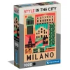 Clementoni Football|Vintage|Style In The City - Milano - 1000 pièces
