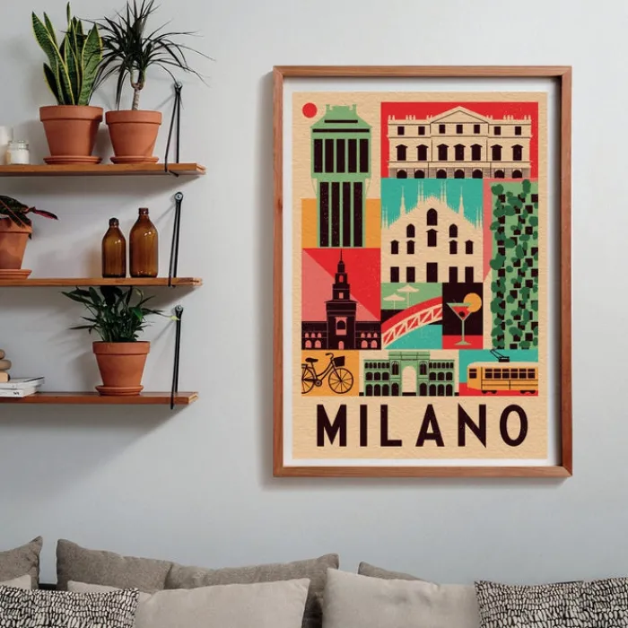 Clementoni Football|Vintage|Style In The City - Milano - 1000 pièces