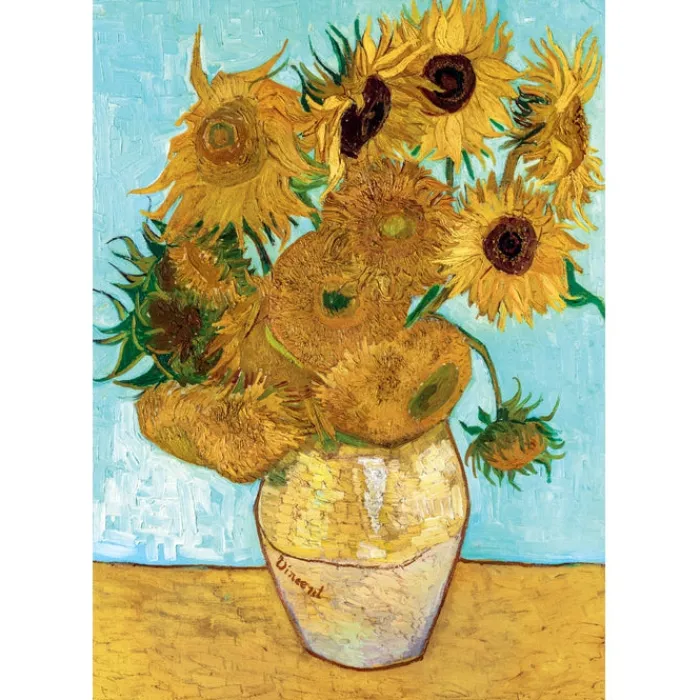 Clementoni Football|Vintage|Sunflowers - 1000 pièces