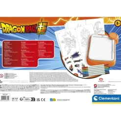 Clementoni Ardoises Magiques|Tableau lumineux - Dragon Ball