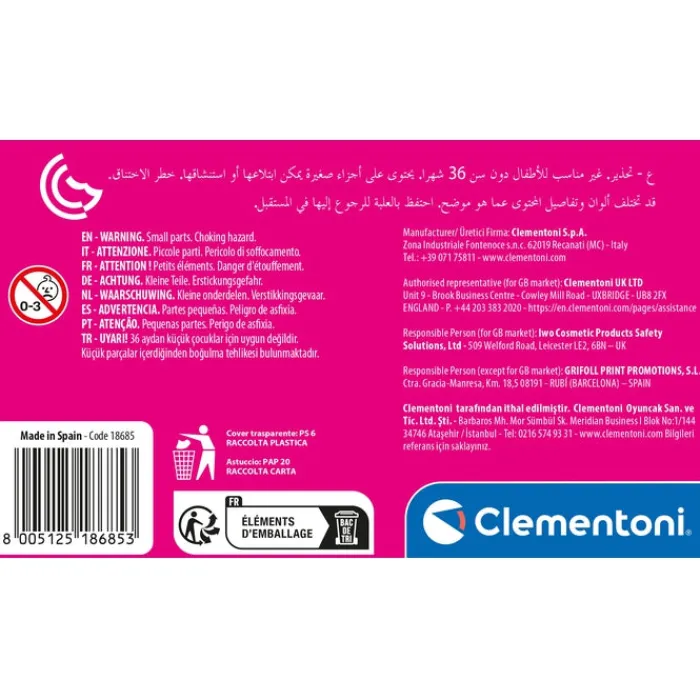 Clementoni Beauté Et Maquillage|Tattoo Sparkly