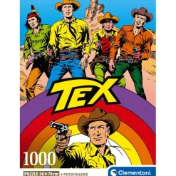 Clementoni Football|Vintage|Tex - 1000 pièces