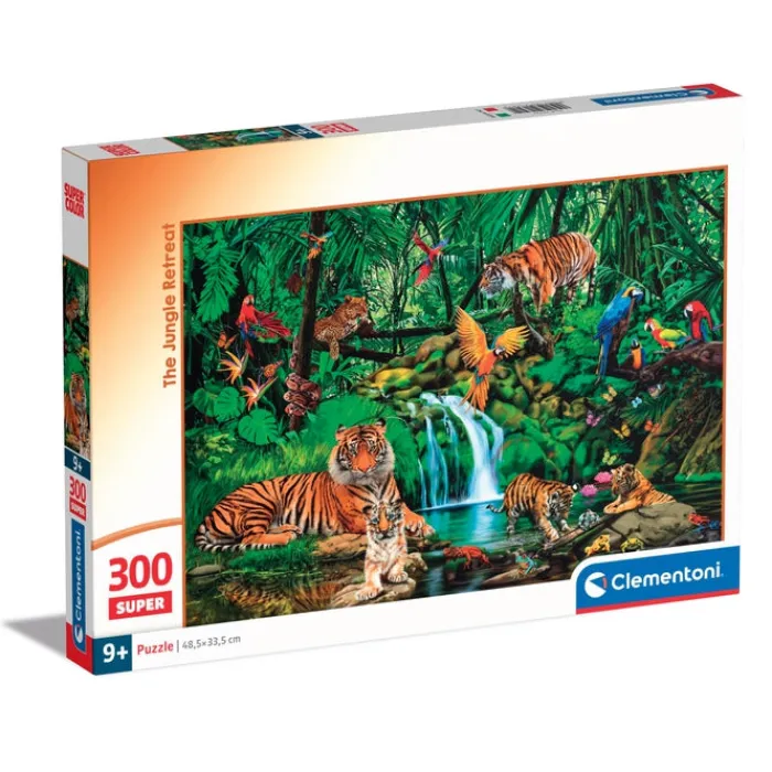 Clementoni Cartes|Animaux|The Jungle Retreat - 300 pièces