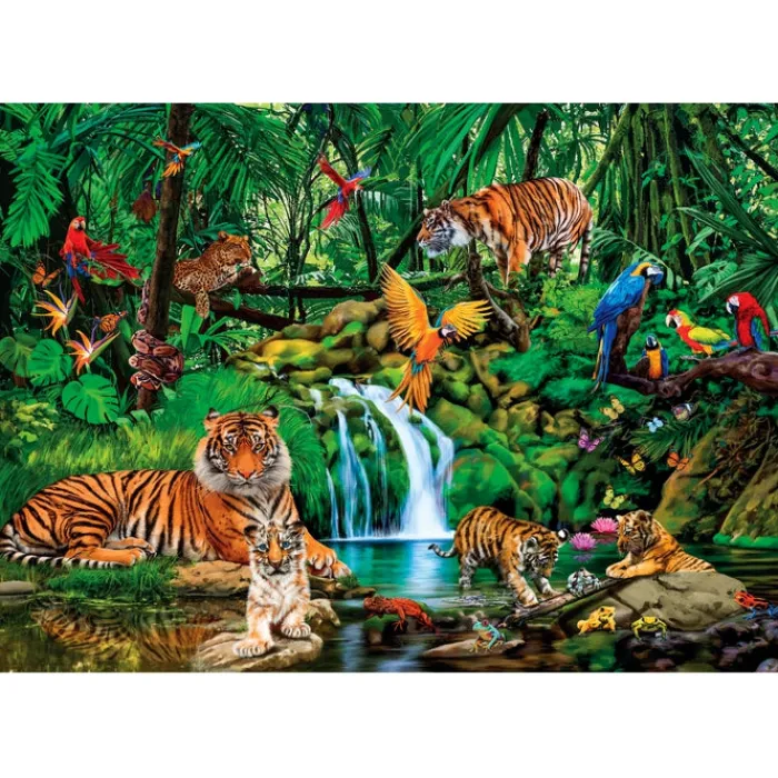Clementoni Cartes|Animaux|The Jungle Retreat - 300 pièces