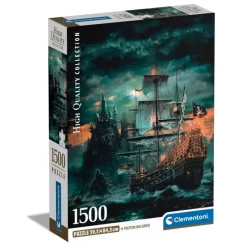 Clementoni Football|Vintage|The Pirates Ship - 1500 pièces