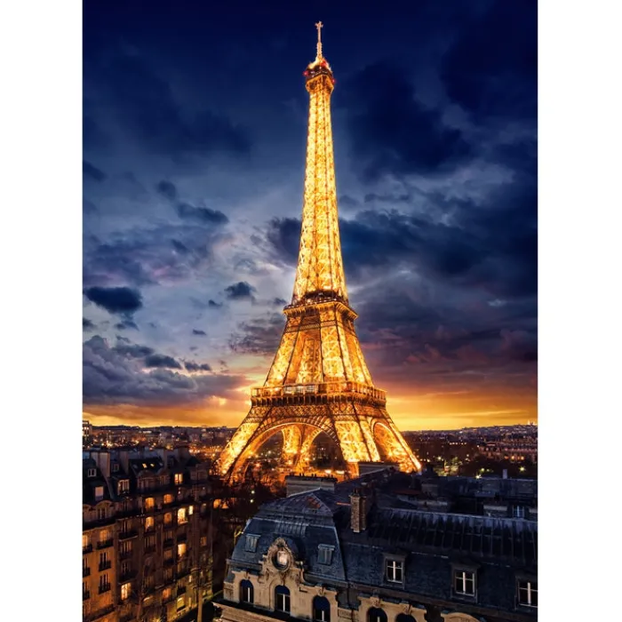 Clementoni Football|Vintage|Tour Eiffel - 1000 pièces