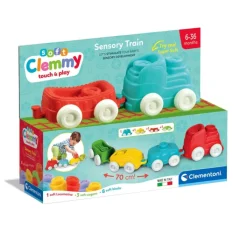 Clementoni Cubes Souples Clemmy|Train sensoriel Clemmy