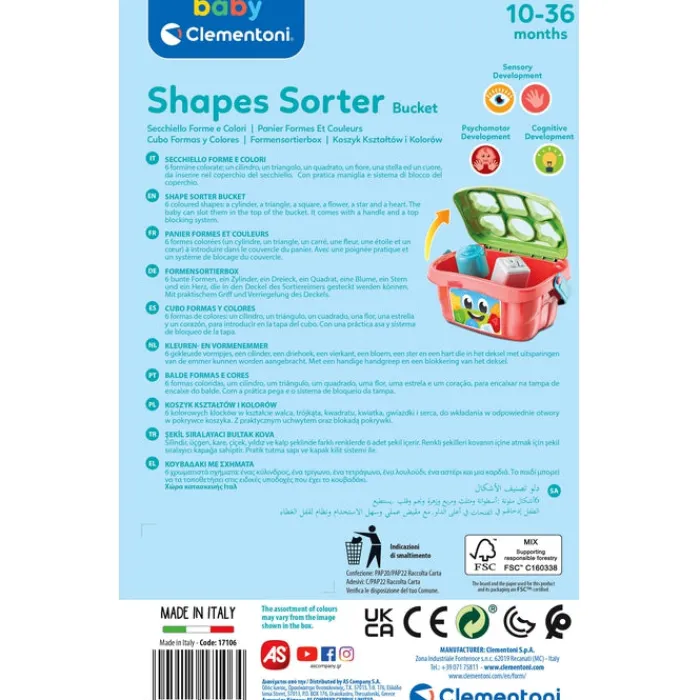 Clementoni Encastrables Et Empilables|Trieur de formes