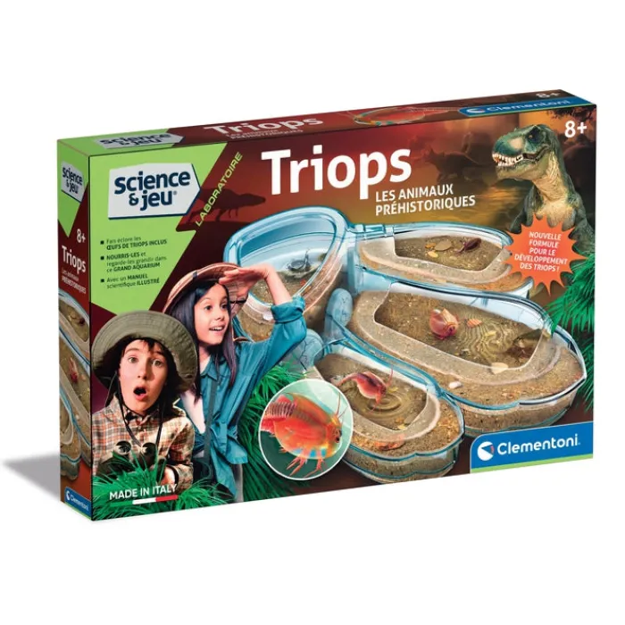 Clementoni Botanique Et Nature|Triops, les animaux préhistoriques