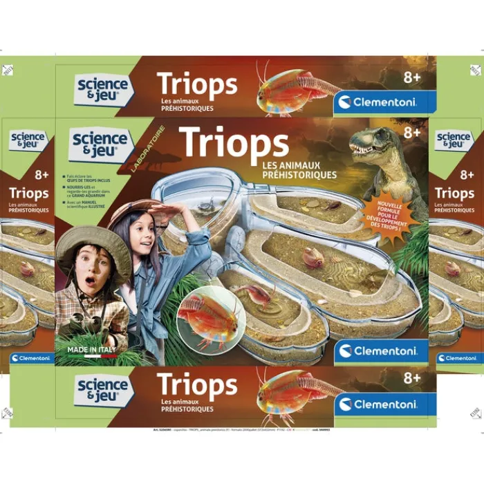 Clementoni Botanique Et Nature|Triops, les animaux préhistoriques