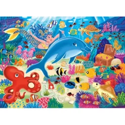 Clementoni Cartes|Animaux|Undersea Fun - 30 pièces
