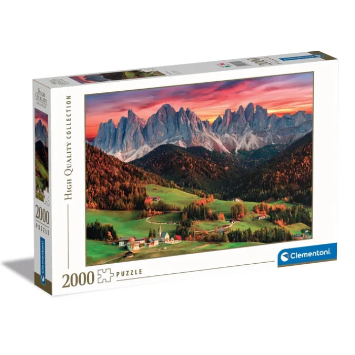 Clementoni Football|Vintage|Val Di Funes - 2000 pièces
